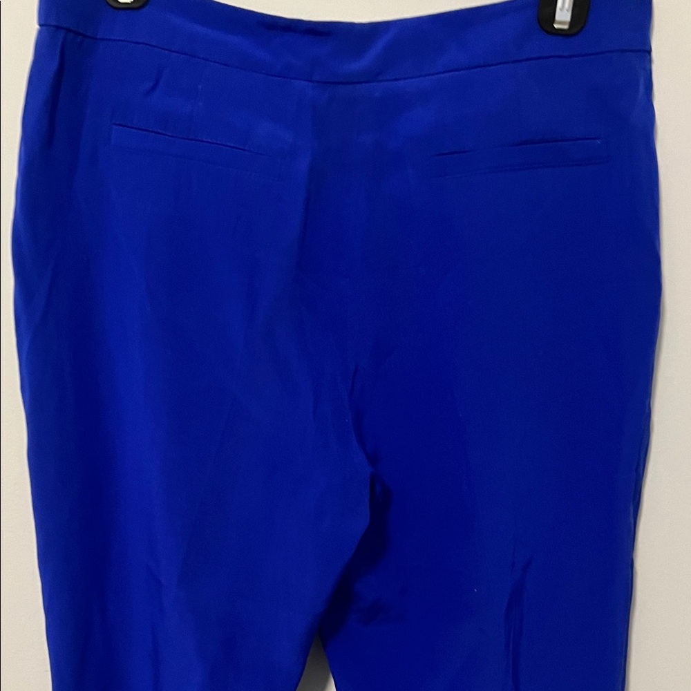 Tibi Cobalt Blue Cropped Pants